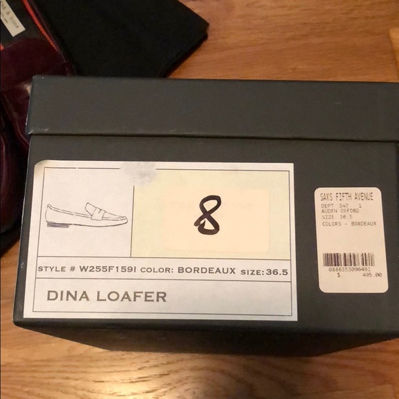 Rag and Bone Dina Loafer in Bordeaux 36.5 - Picture 8 of 8